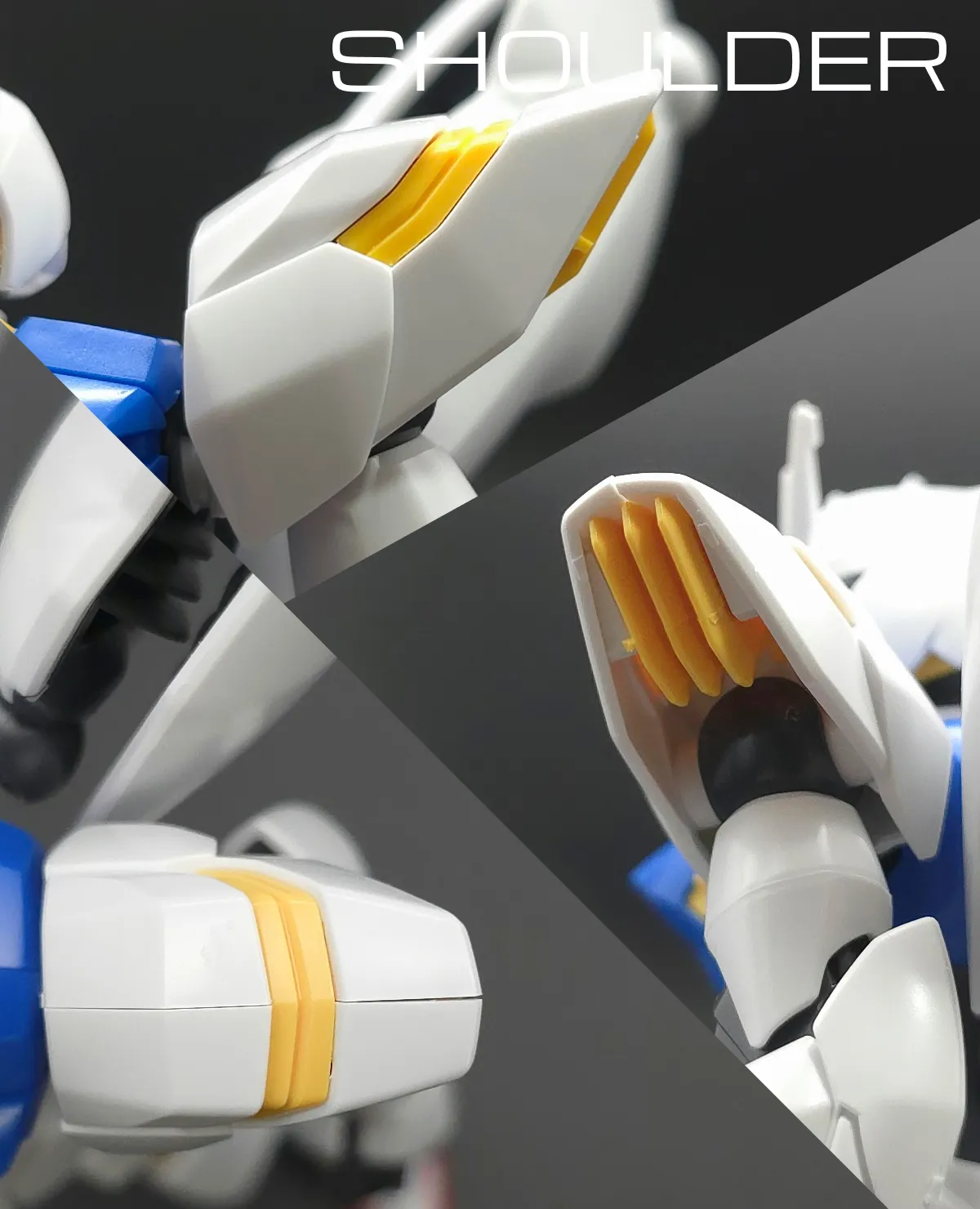 HG 1/144 ガンダム レギルス レビュー 肩ディテール 01