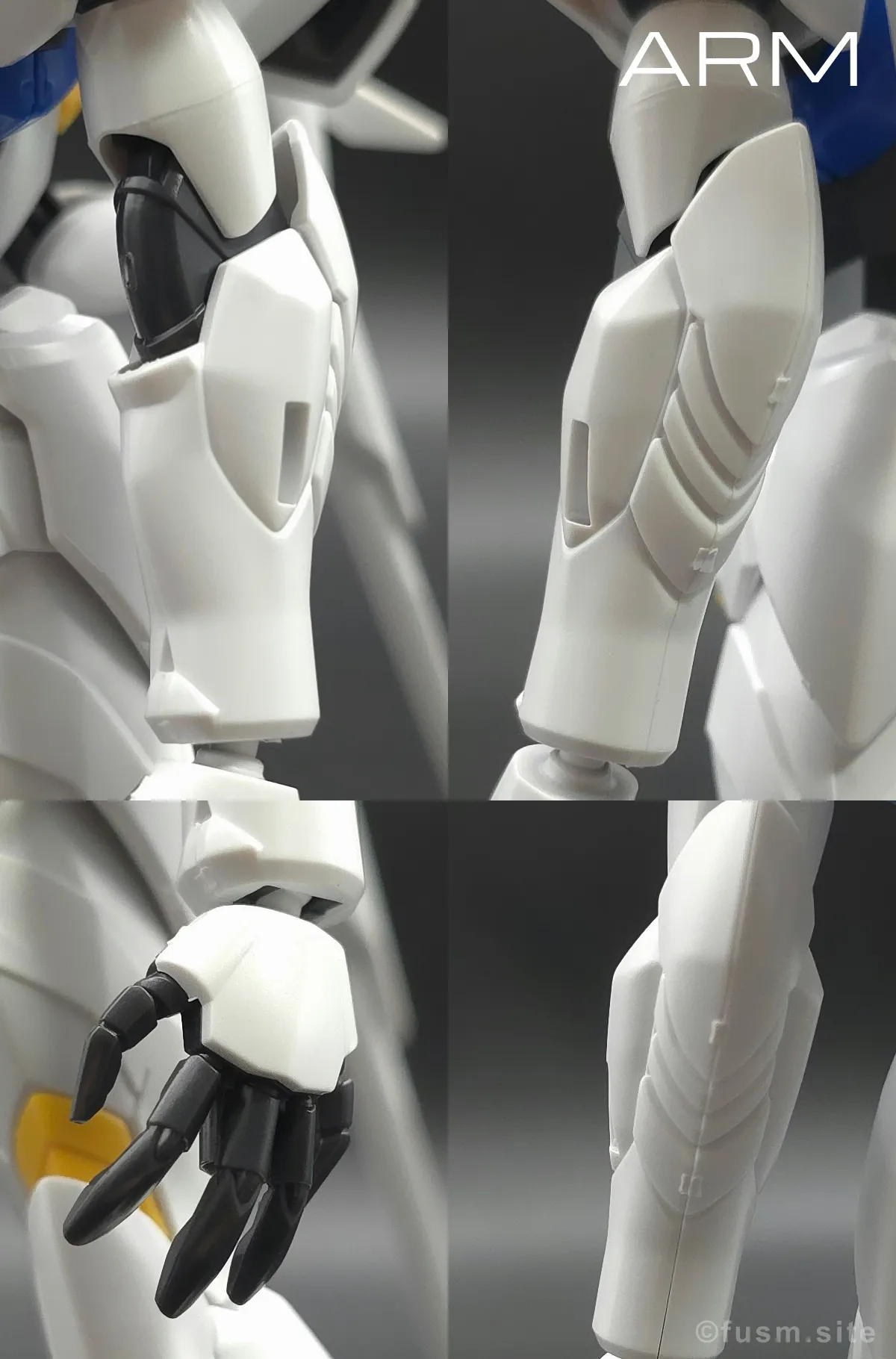 HG 1/144 ガンダム レギルス レビュー 腕部ディテール 01