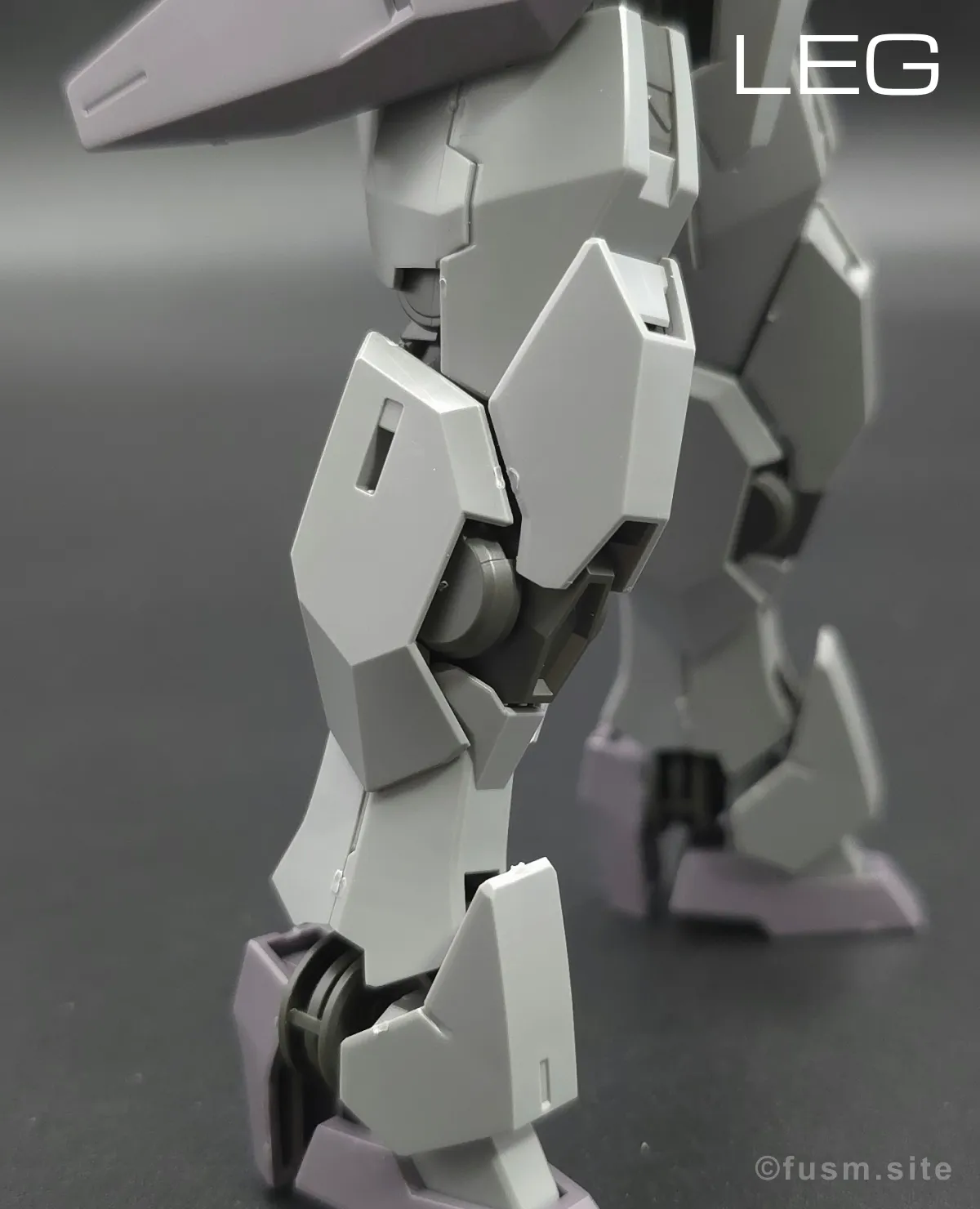 HG ガンヴォルヴァ レビュー 脚部ディテール 01