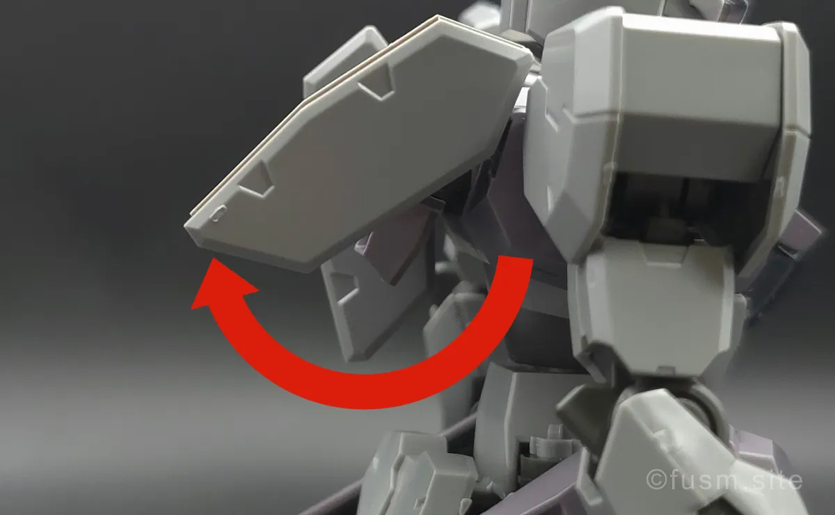 HG ガンヴォルヴァ レビュー バックパックレビュー 可動域 01