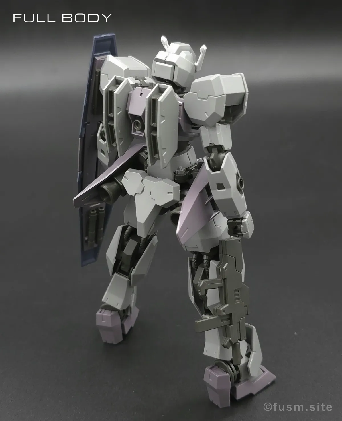 HG ガンヴォルヴァ レビュー 多角的に見た全体の外観・素組み 05