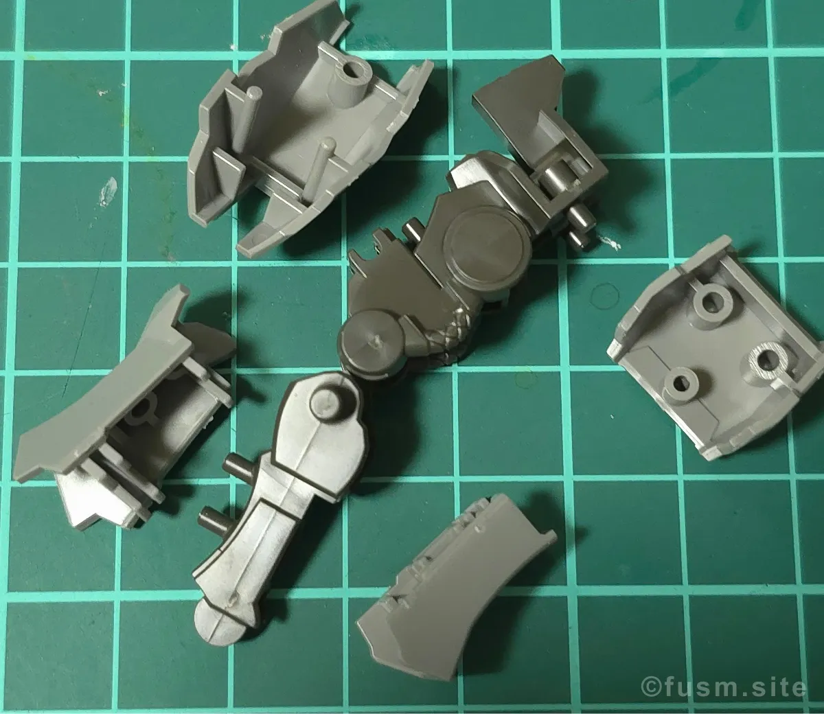 HG ガンヴォルヴァ レビュー パーツ・構造・組み立て 06
