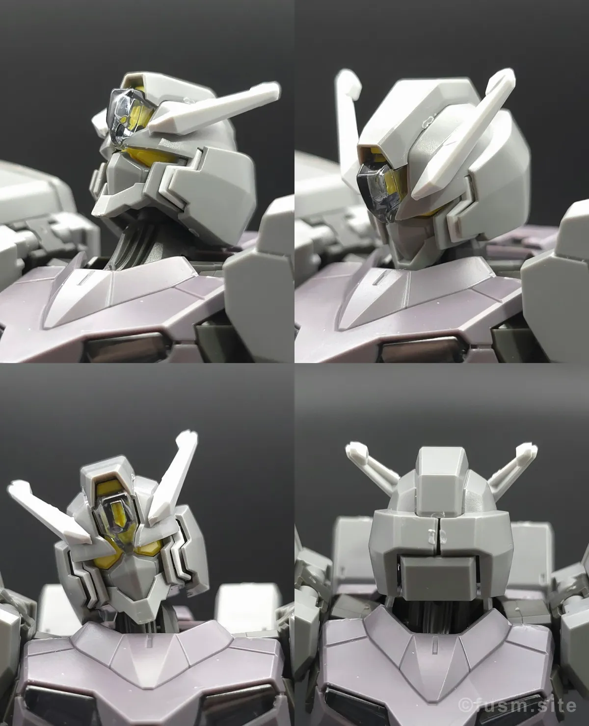 HG ガンヴォルヴァ レビュー 頭部ディテール 可動域 01