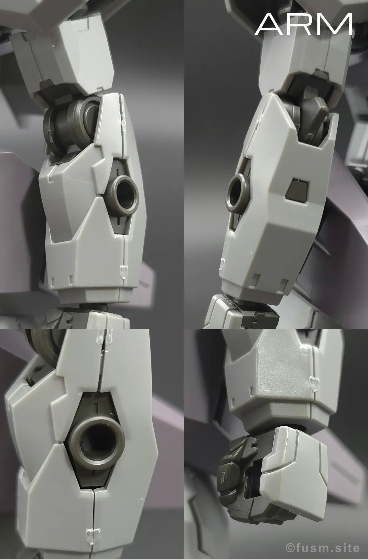 HG ガンヴォルヴァ レビュー 腕部ディテール 01