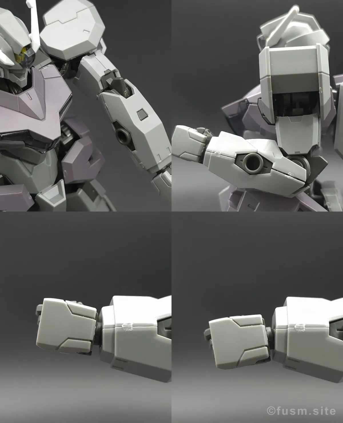 HG ガンヴォルヴァ レビュー 腕部ディテール 可動域 01