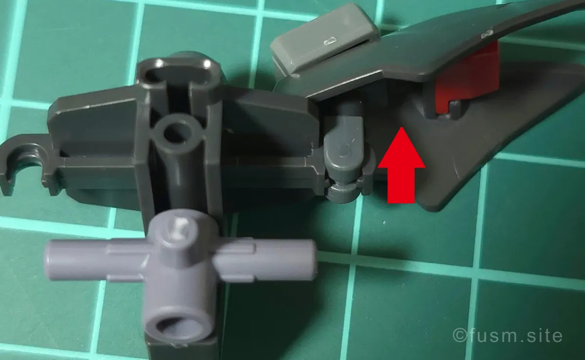 HG カバカーリー レビュー パーツ・構造・組み立て 02