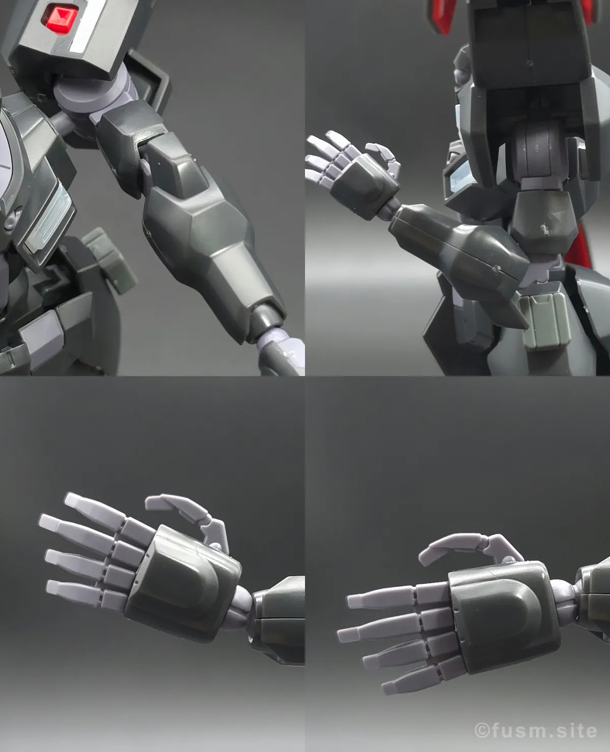 HG カバカーリー レビュー 腕部ディテール 可動域 01