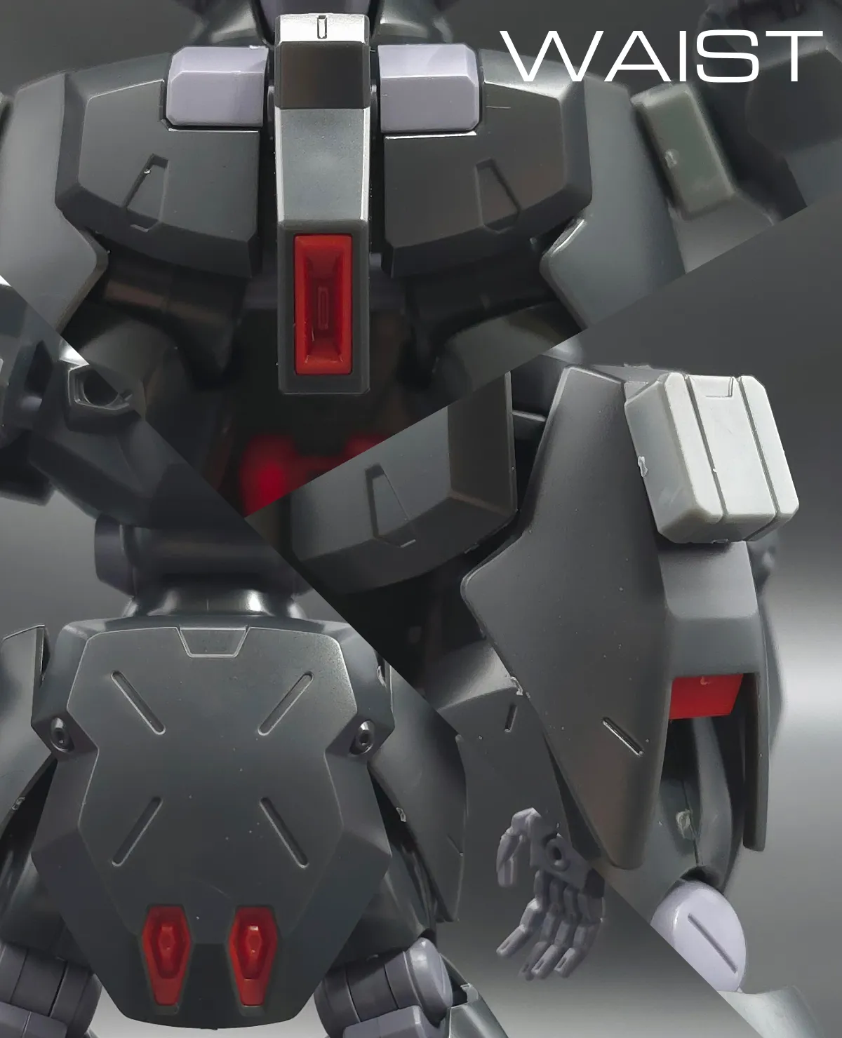HG カバカーリー レビュー 胴体ディテール 02