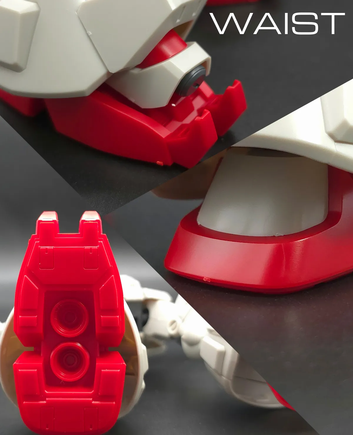 HGUC ガンダムGP02A サイサリス レビュー 脚部ディテール 03