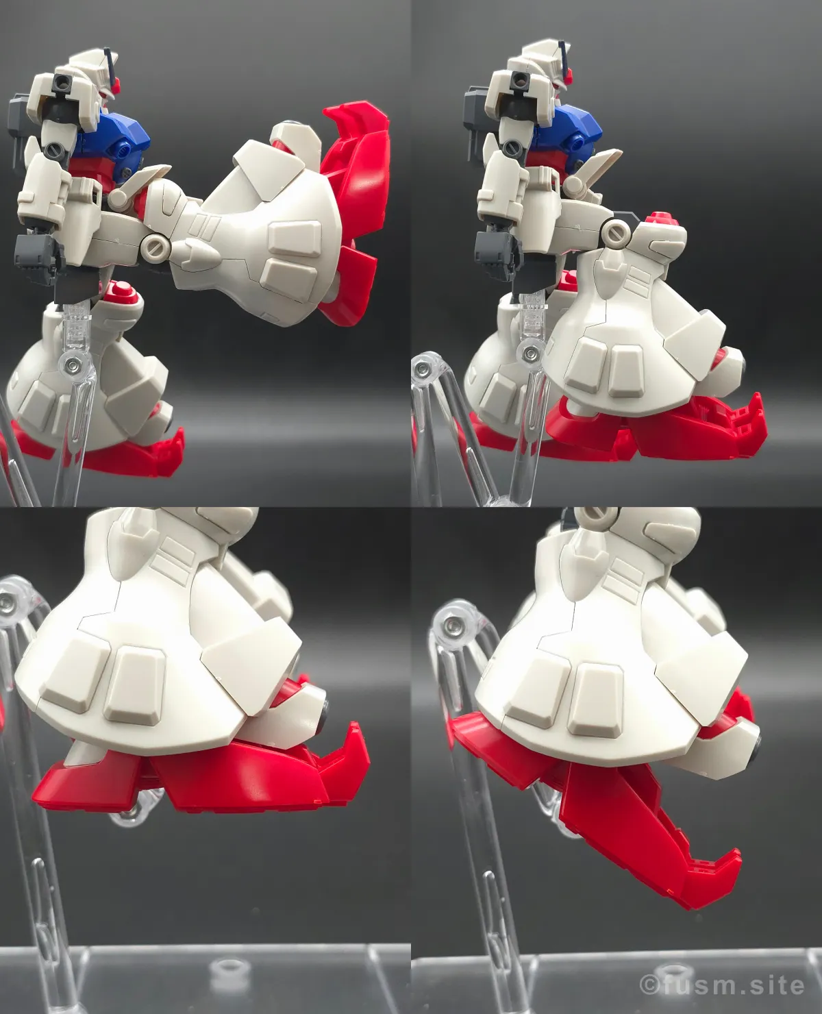 HGUC ガンダムGP02A サイサリス レビュー 脚部ディテール 可動域 01