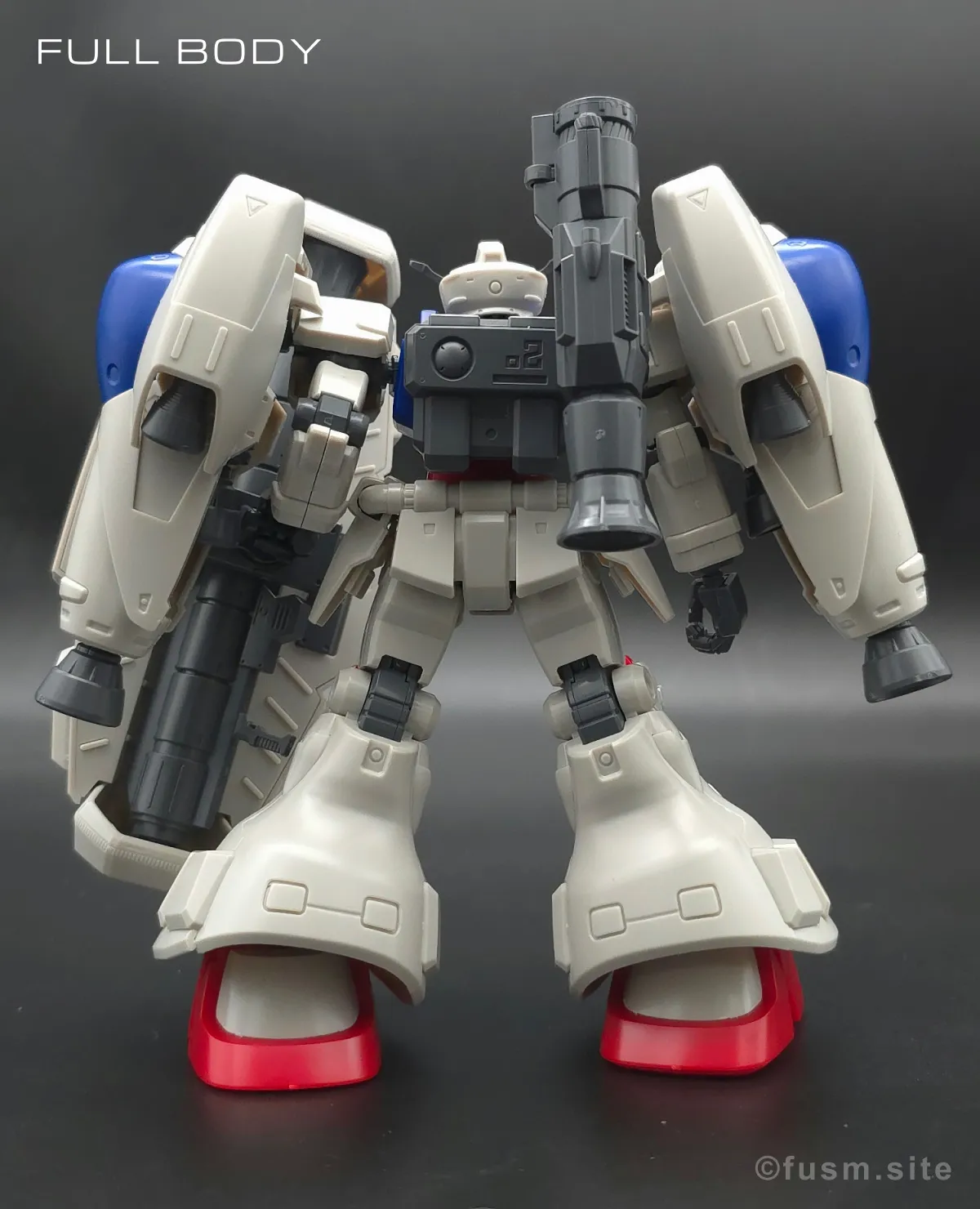 HGUC ガンダムGP02A サイサリス レビュー 多角的に見た全体の外観・素組み 04