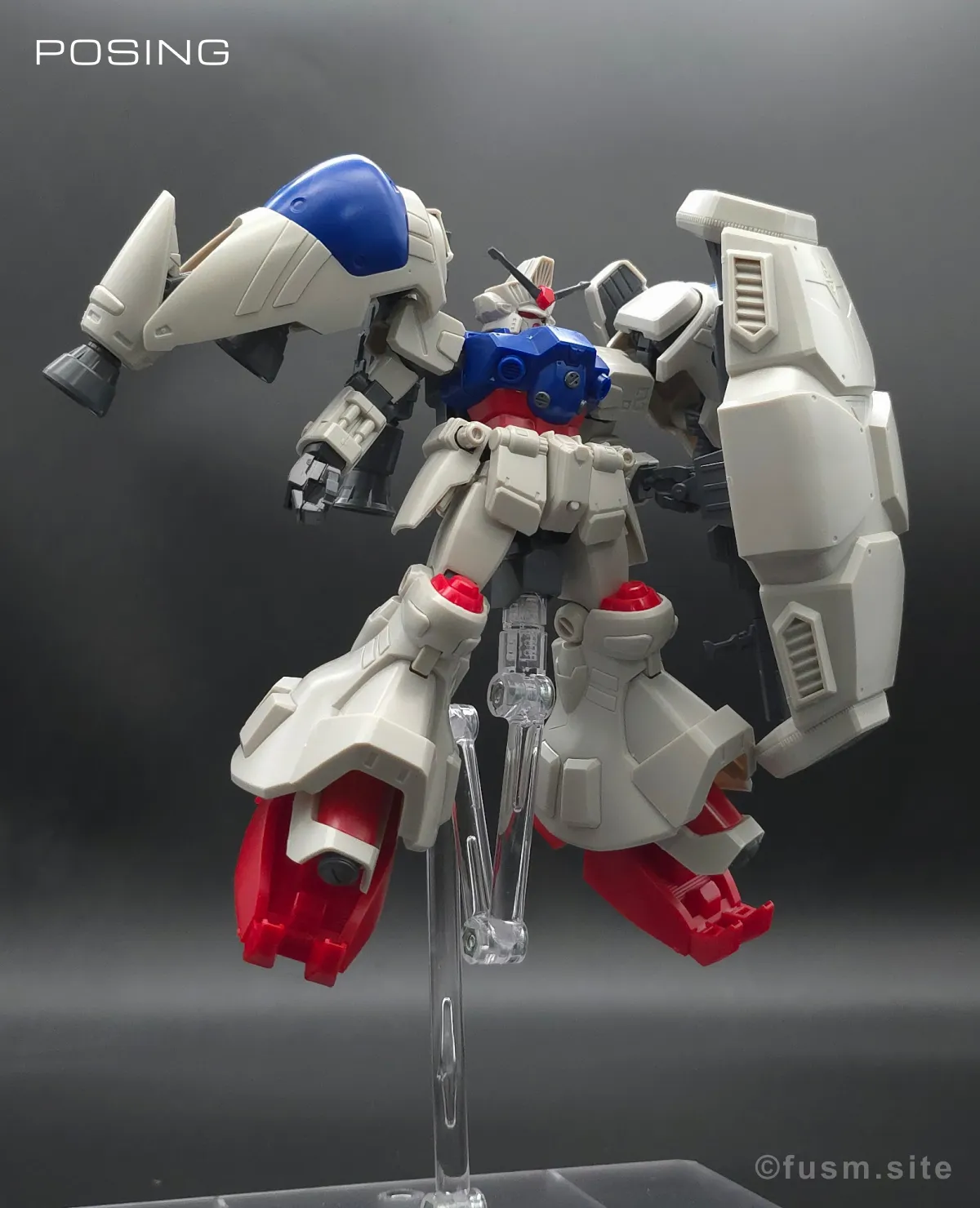 HGUC ガンダムGP02A サイサリス レビュー ポージング 01