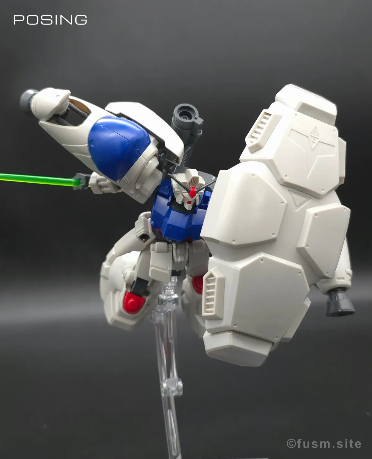 HGUC ガンダムGP02A サイサリス レビュー ポージング 02