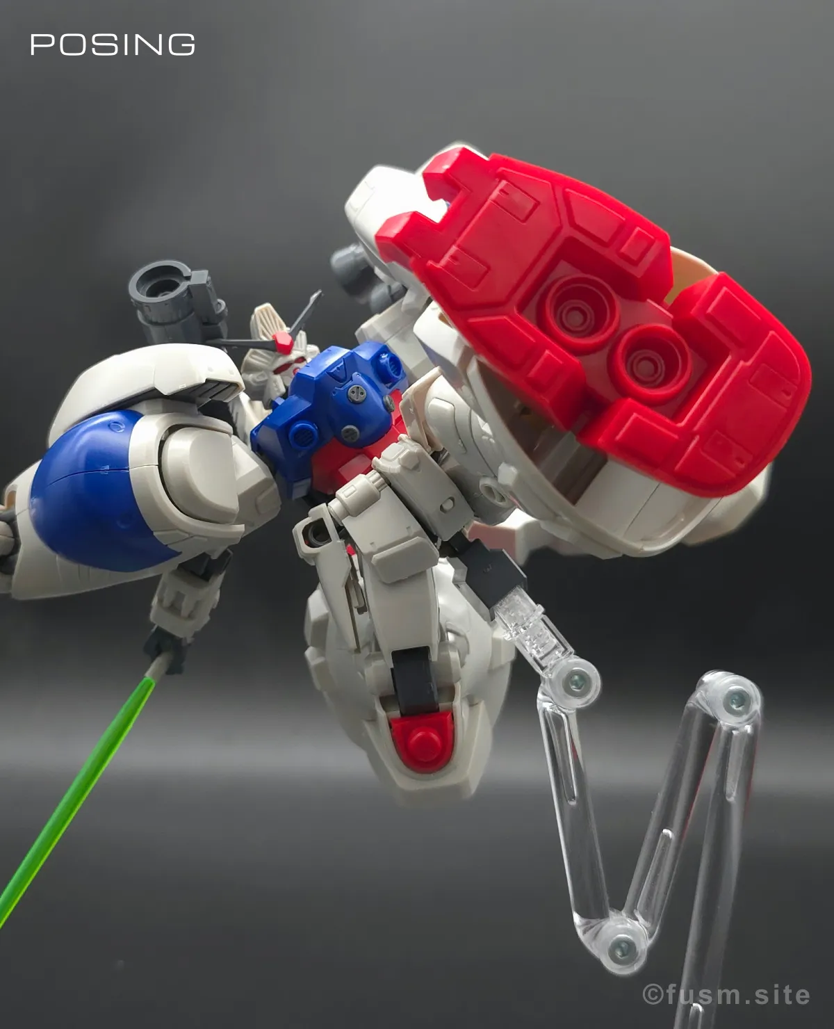 HGUC ガンダムGP02A サイサリス レビュー ポージング 04