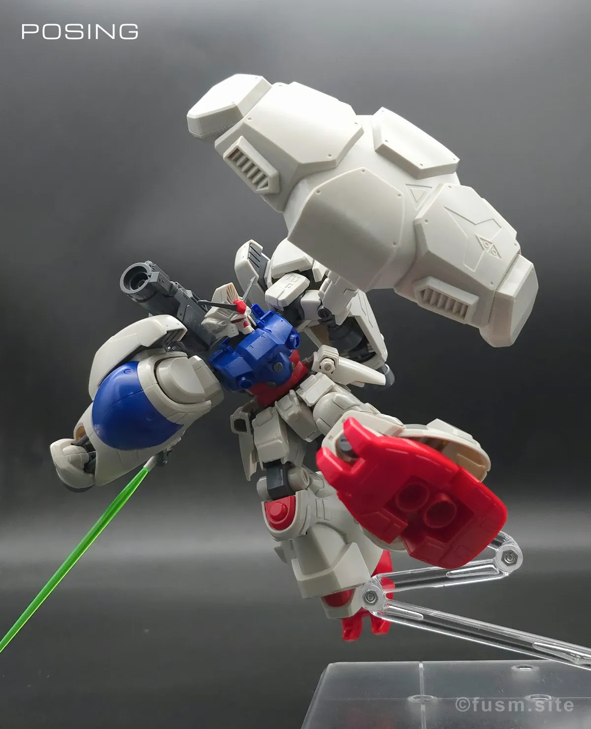 HGUC ガンダムGP02A サイサリス レビュー ポージング 05