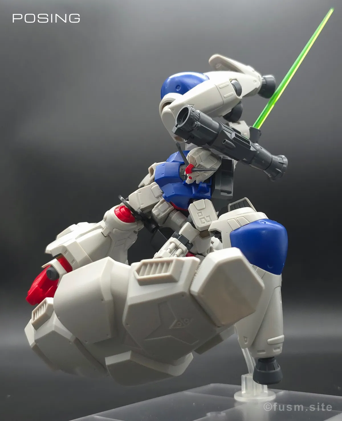 HGUC ガンダムGP02A サイサリス レビュー ポージング 06