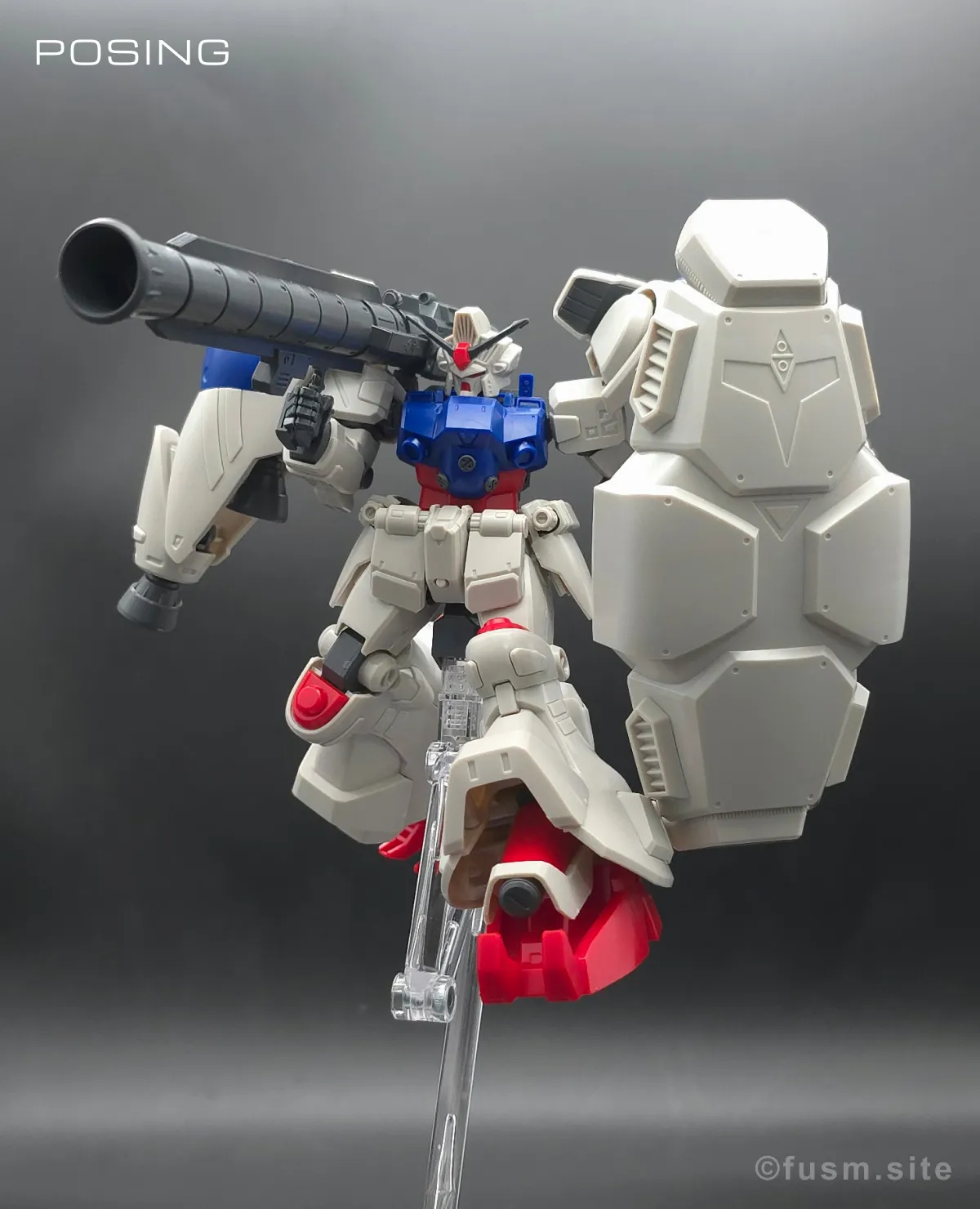 HGUC ガンダムGP02A サイサリス レビュー ポージング 07