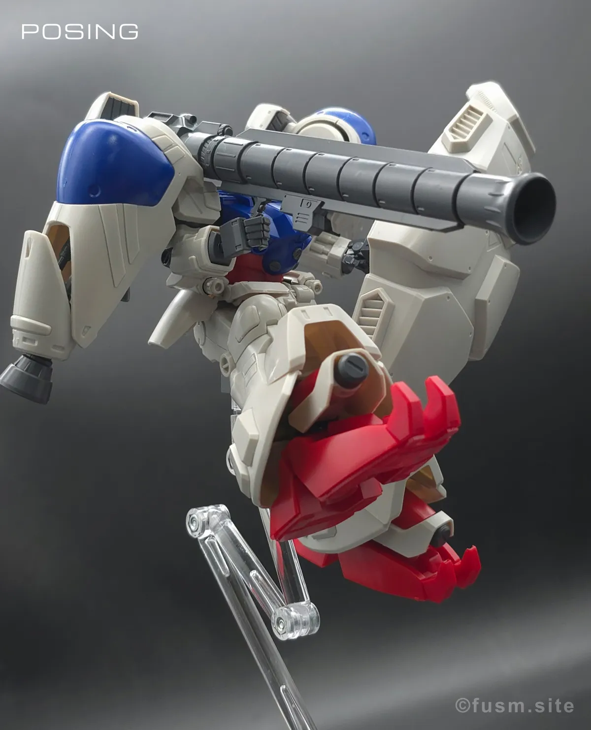 HGUC ガンダムGP02A サイサリス レビュー ポージング 08