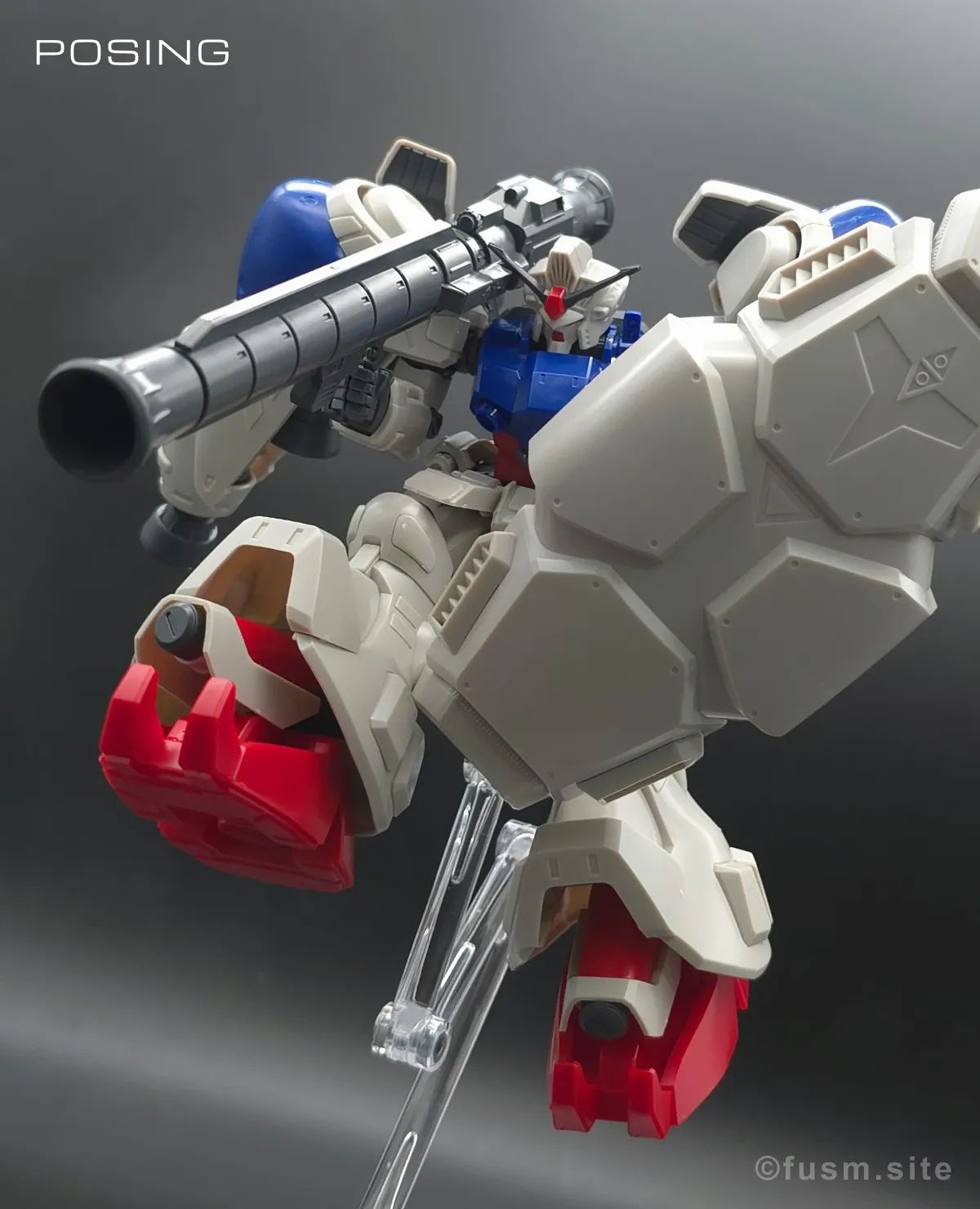HGUC ガンダムGP02A サイサリス レビュー ポージング 09
