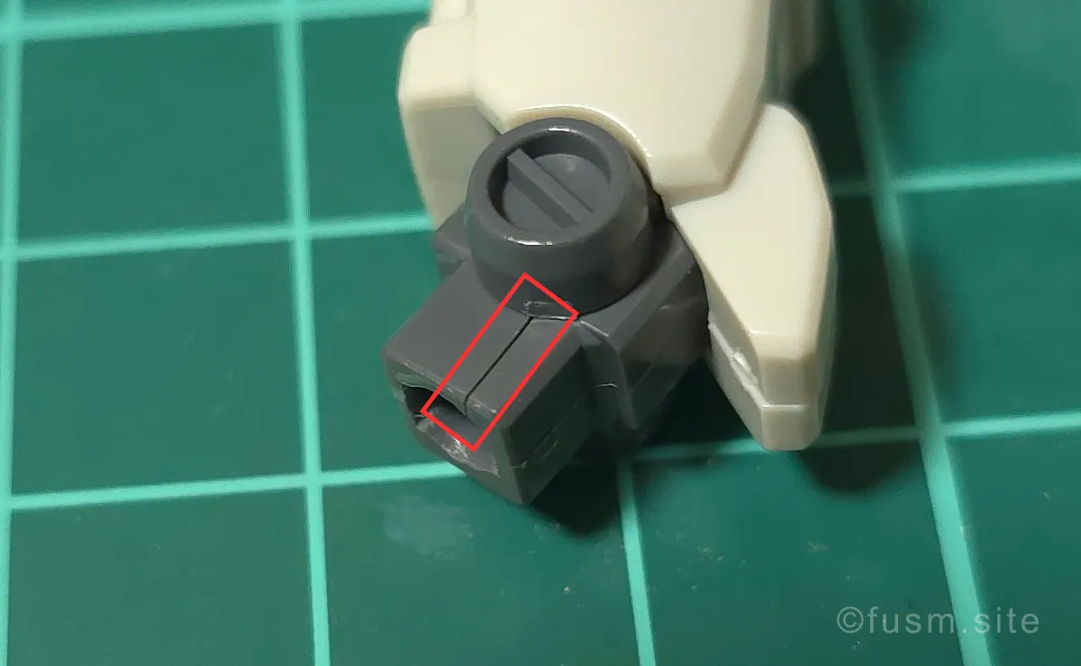 HGUC ガンダムGP02A サイサリス レビュー 耐久力が弱い箇所 04