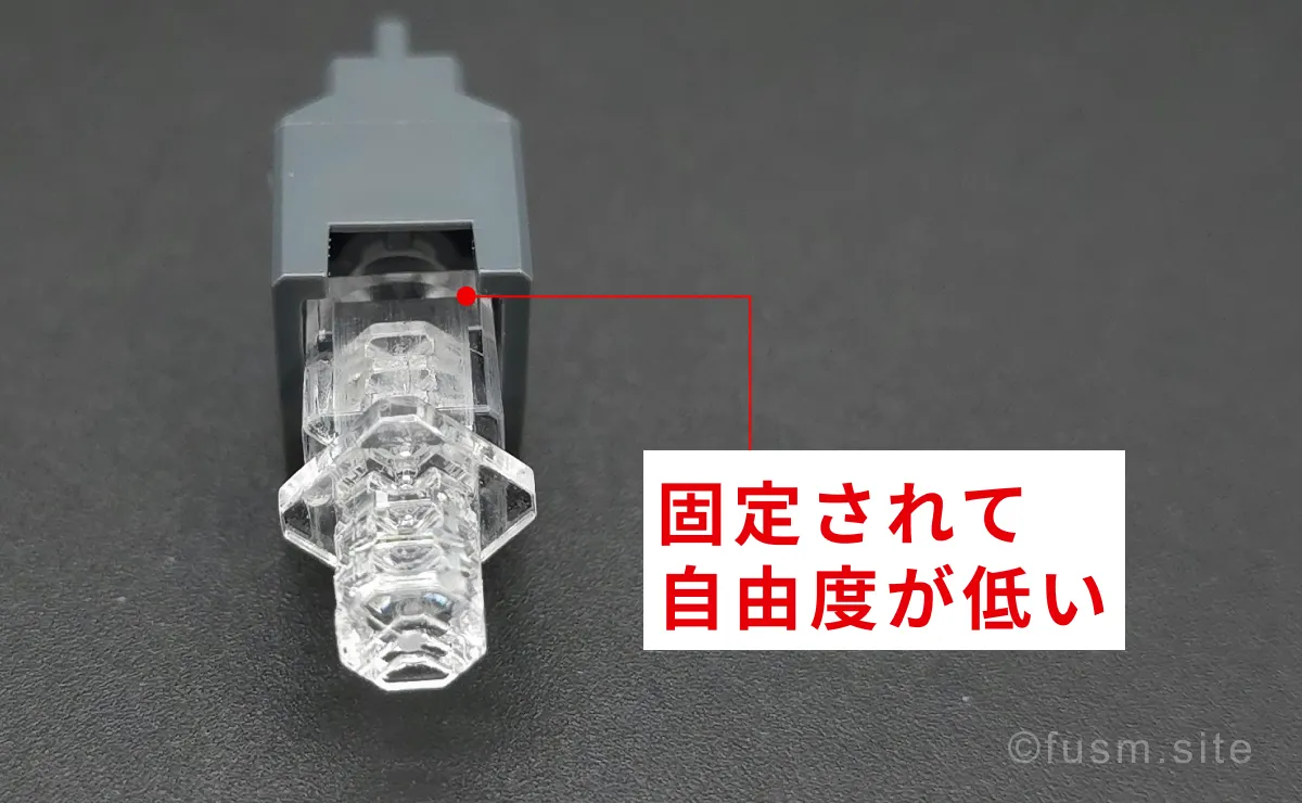 HGUC ガンダムGP02A サイサリス レビュー 耐久力が弱い箇所 06