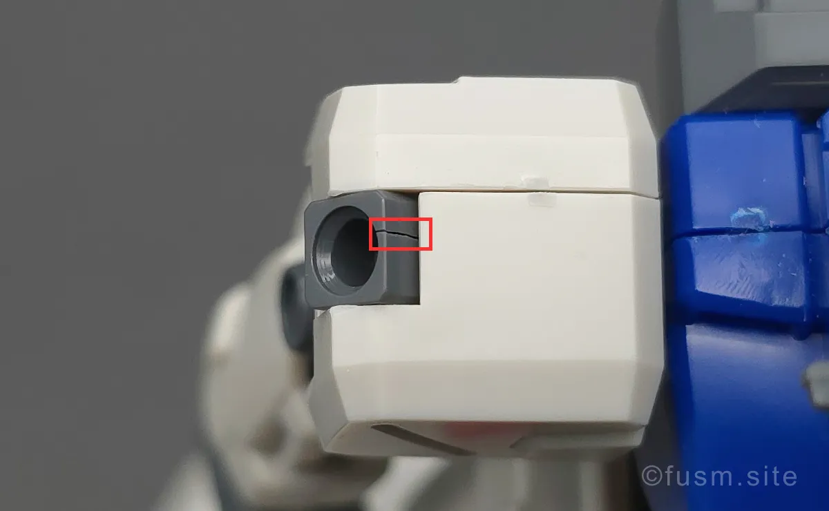 HGUC ガンダムGP02A サイサリス レビュー 耐久力が弱い箇所 07