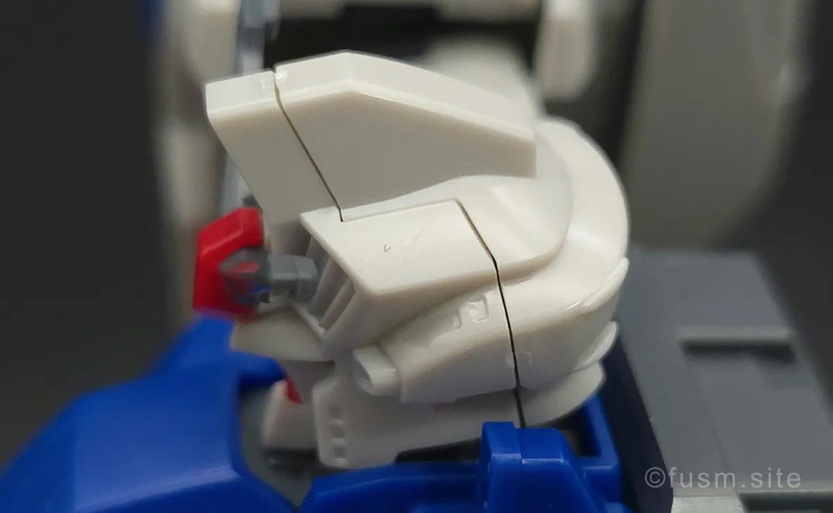 HGUC ガンダムGP02A サイサリス レビュー 頭部ディテール 合わせ目 01