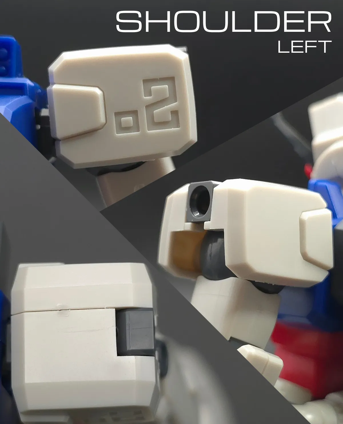 HGUC ガンダムGP02A サイサリス レビュー 肩ディテール 01