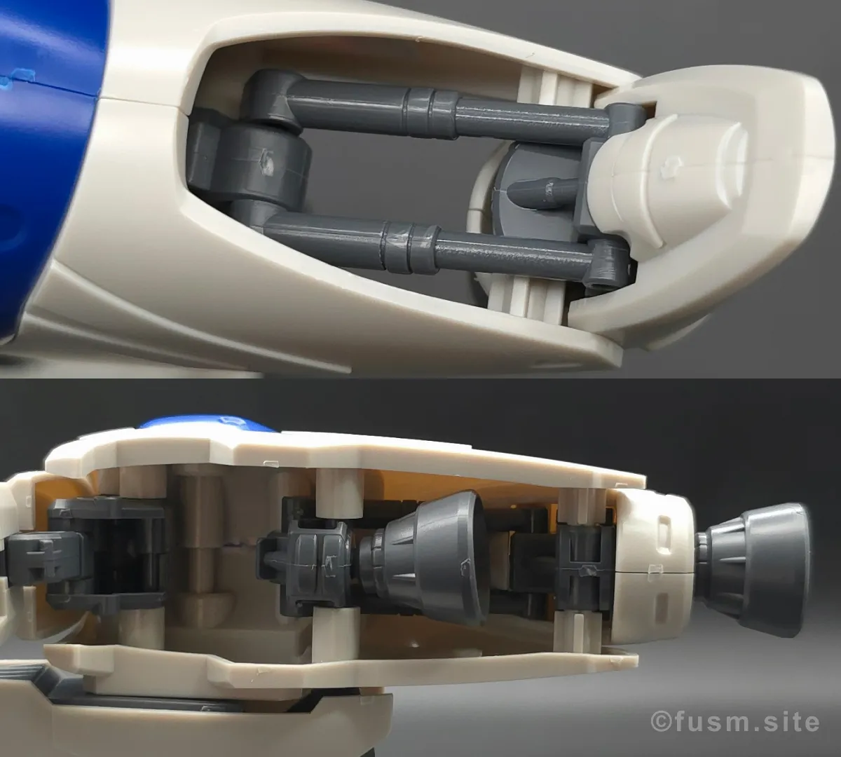 HGUC ガンダムGP02A サイサリス レビュー 肩ディテール 06