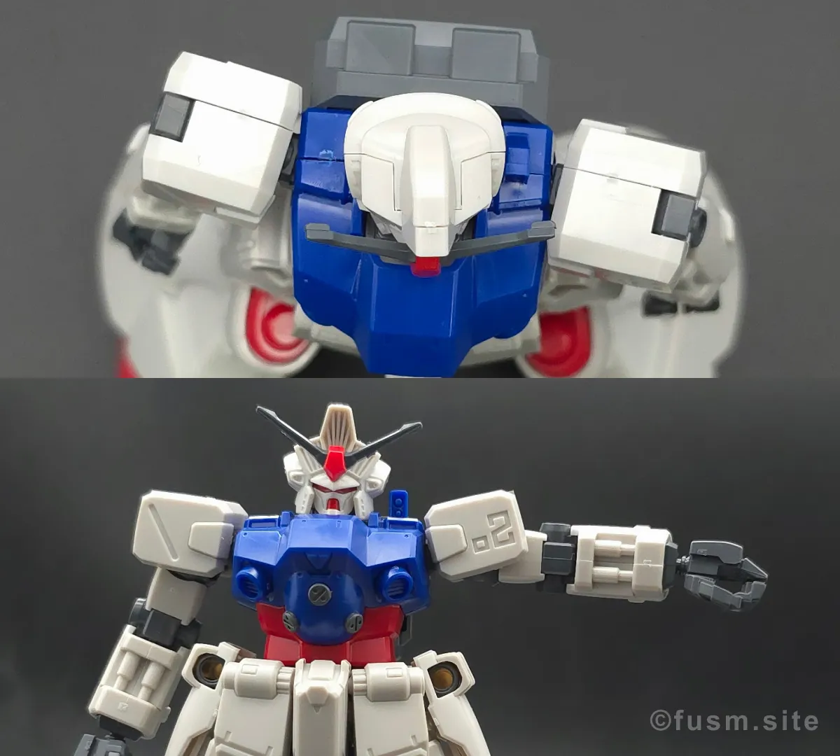 HGUC ガンダムGP02A サイサリス レビュー 肩ディテール 可動域 01