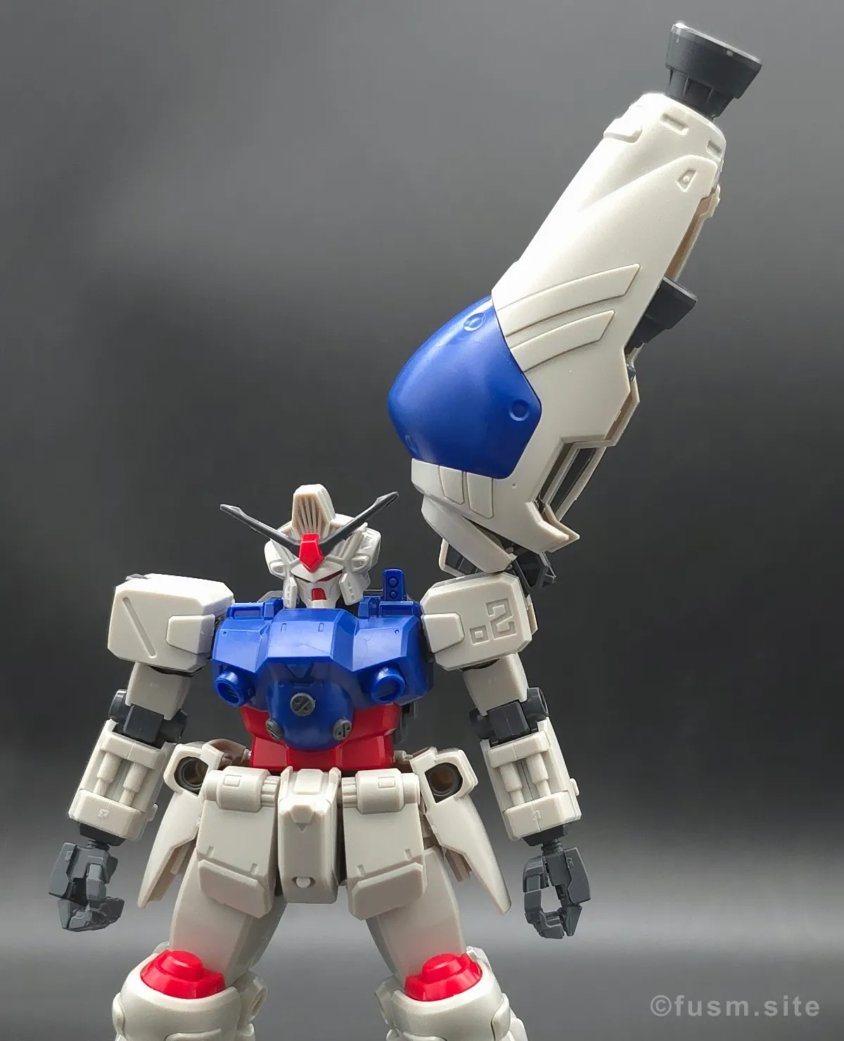 HGUC ガンダムGP02A サイサリス レビュー 肩ディテール 可動域 05