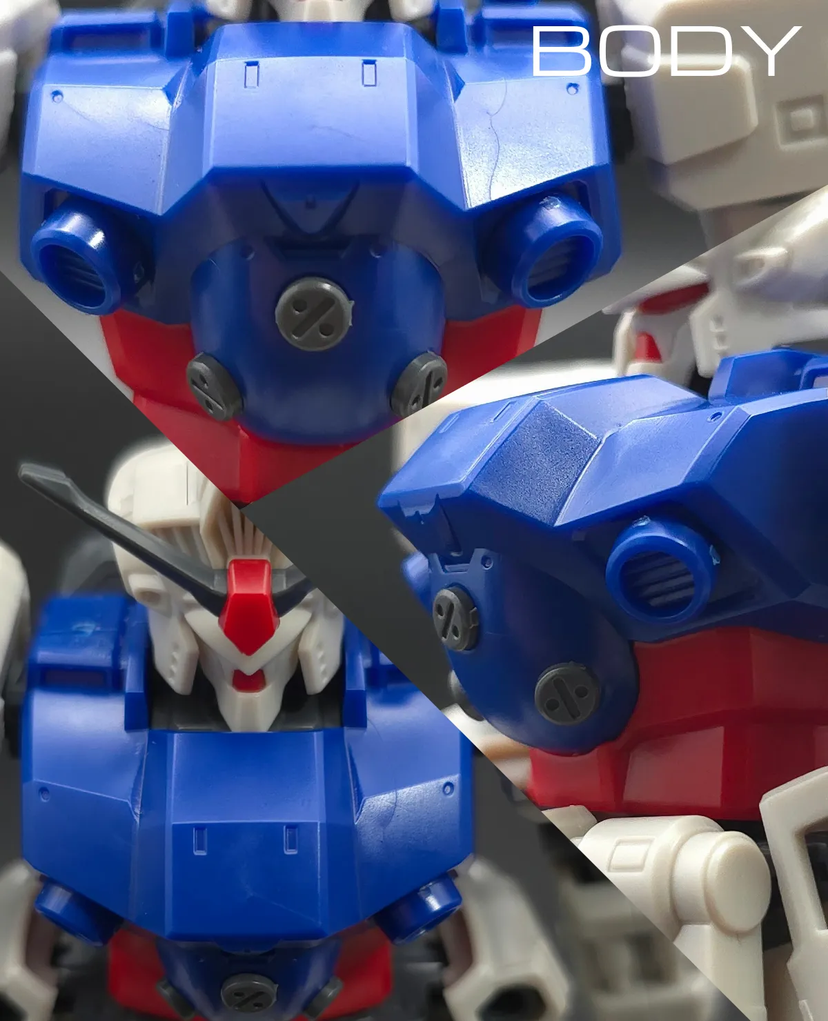 HGUC ガンダムGP02A サイサリス レビュー 胴体ディテール 01