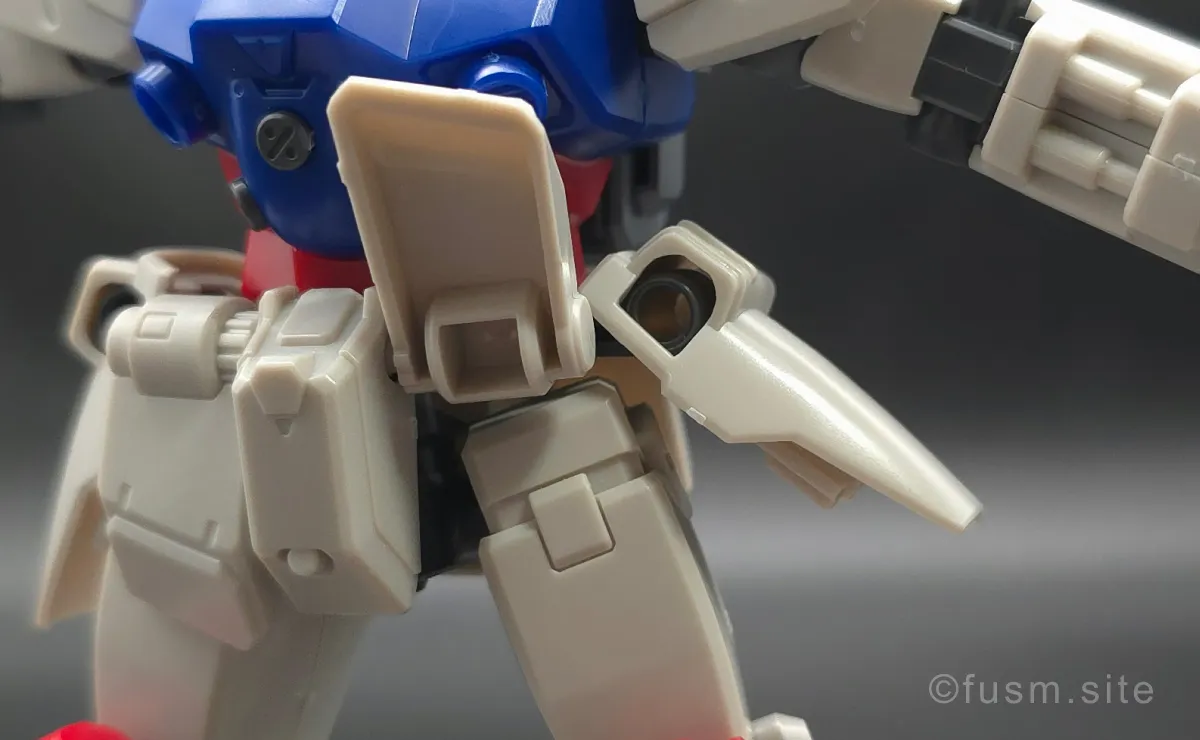 HGUC ガンダムGP02A サイサリス レビュー 胴体ディテール 可動域 02