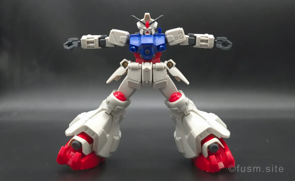 HGUC ガンダムGP02A サイサリス レビュー 胴体ディテール 可動域 03