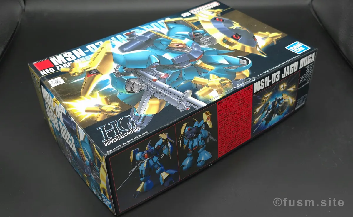HGUC ヤクト・ドーガ(ギュネイ・ガス専用機) レビュー パッケージ 02