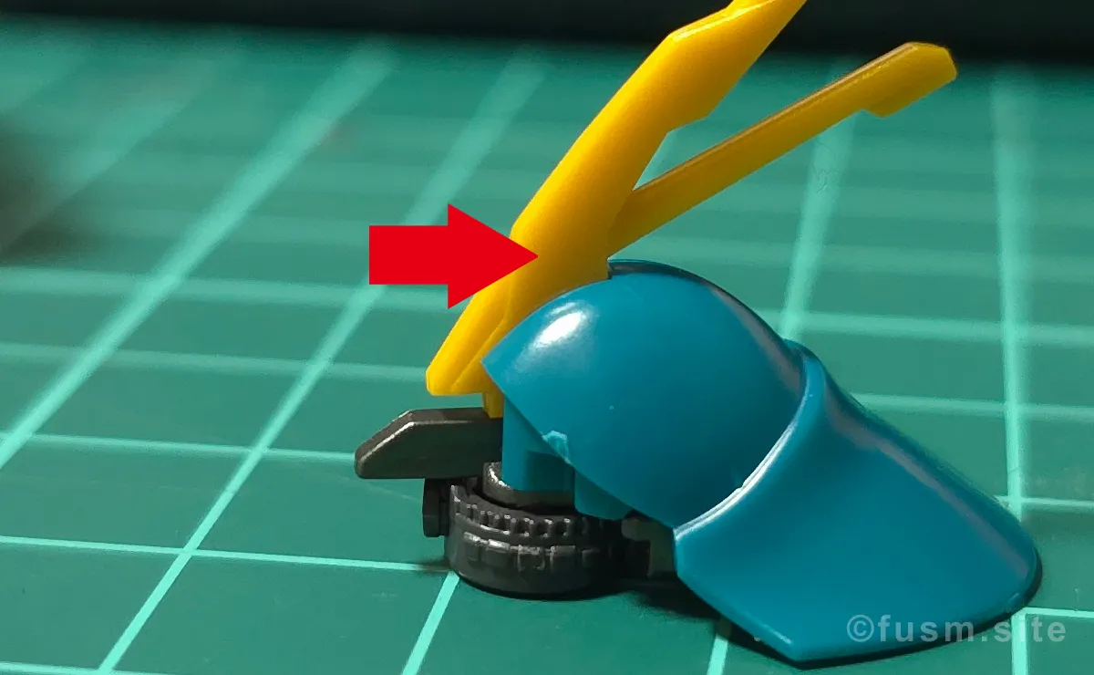 HGUC ヤクト・ドーガ(ギュネイ・ガス専用機) レビュー パーツ・構造・組み立て 02