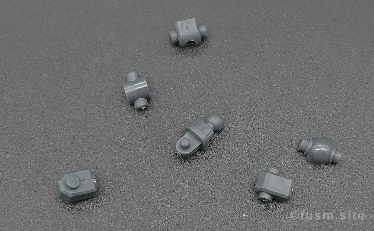 HGUC ヤクト・ドーガ(ギュネイ・ガス専用機) レビュー パーツ・構造・組み立て 08