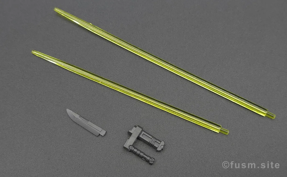 HGUC ヤクト・ドーガ(ギュネイ・ガス専用機) レビュー 付属品 05