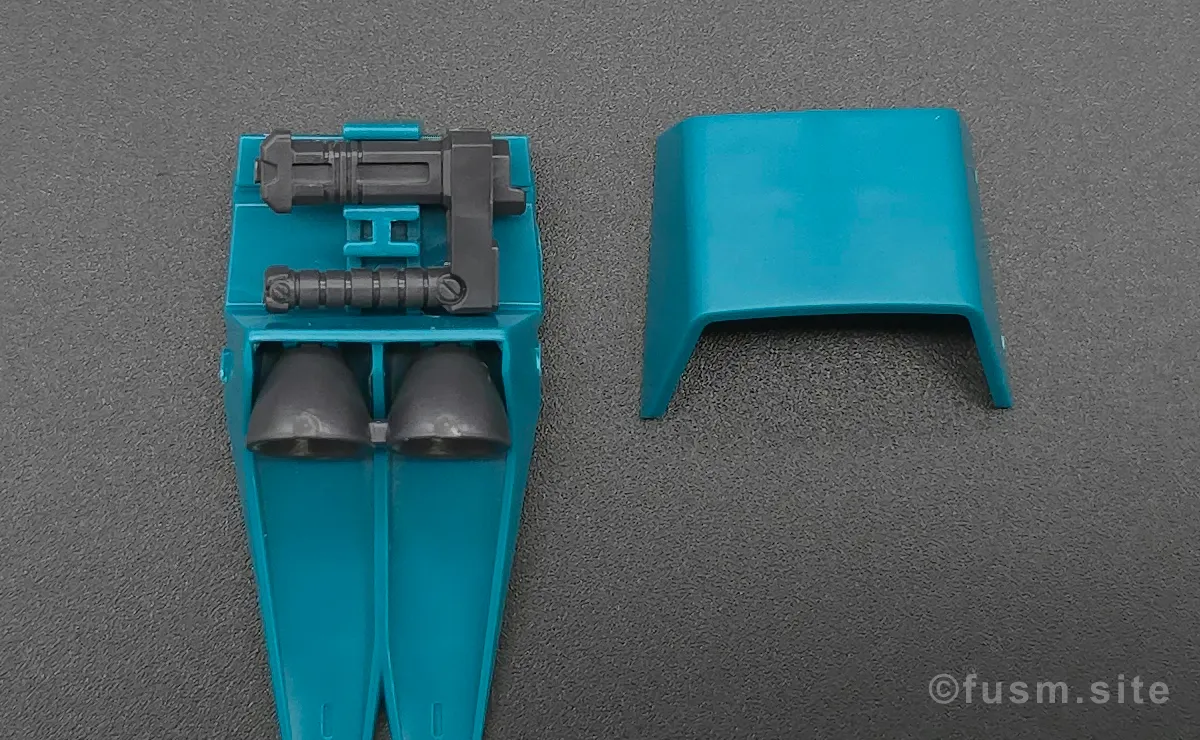 HGUC ヤクト・ドーガ(ギュネイ・ガス専用機) レビュー 付属品 1