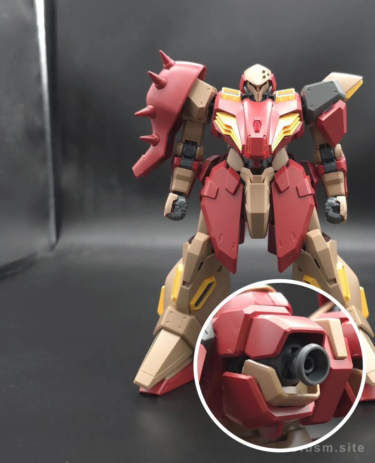 HG メッサーM01型 (ガウマン機) レビュー 可動域