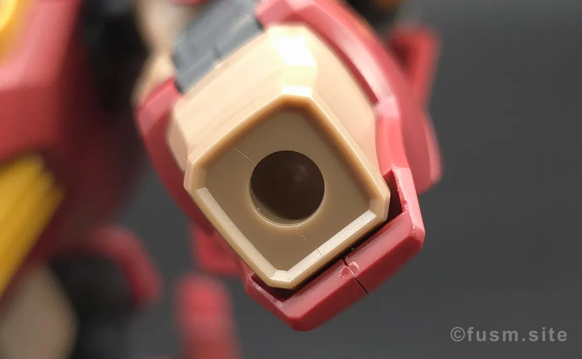 HG メッサーM01型 (ガウマン機) レビュー 腕部ディテール 可動域 01