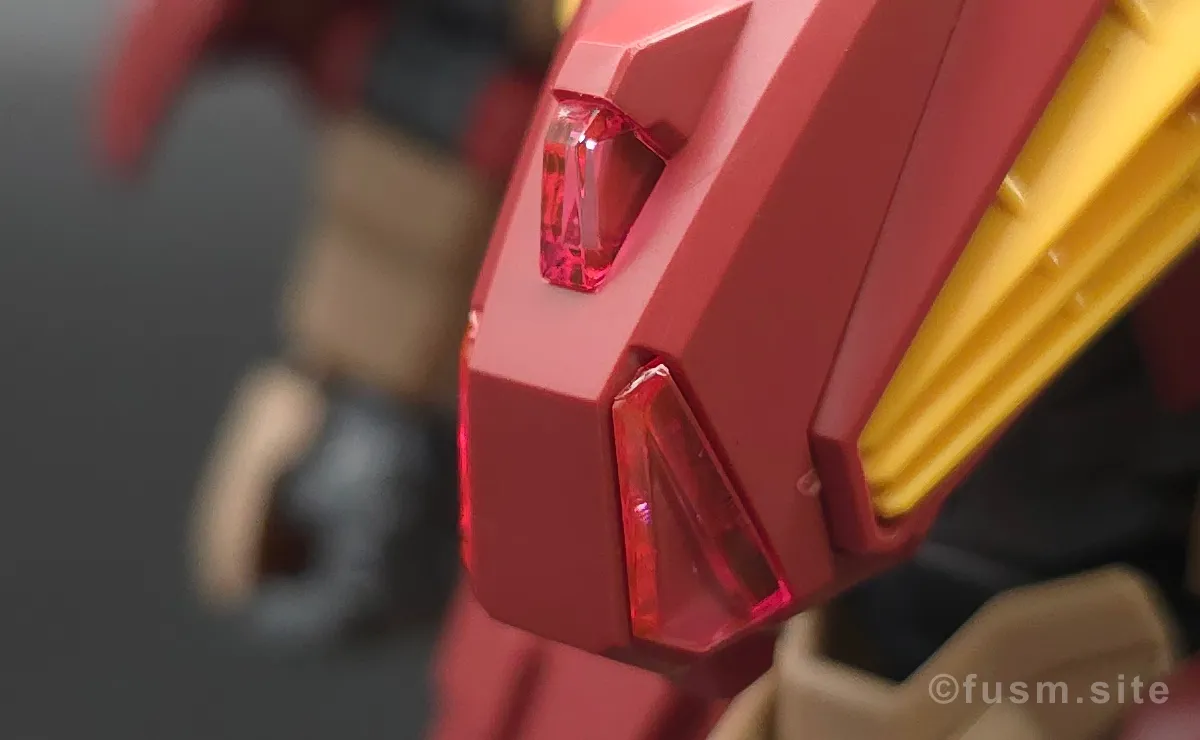 HG メッサーM01型 (ガウマン機) レビュー 胴体ディテール 02