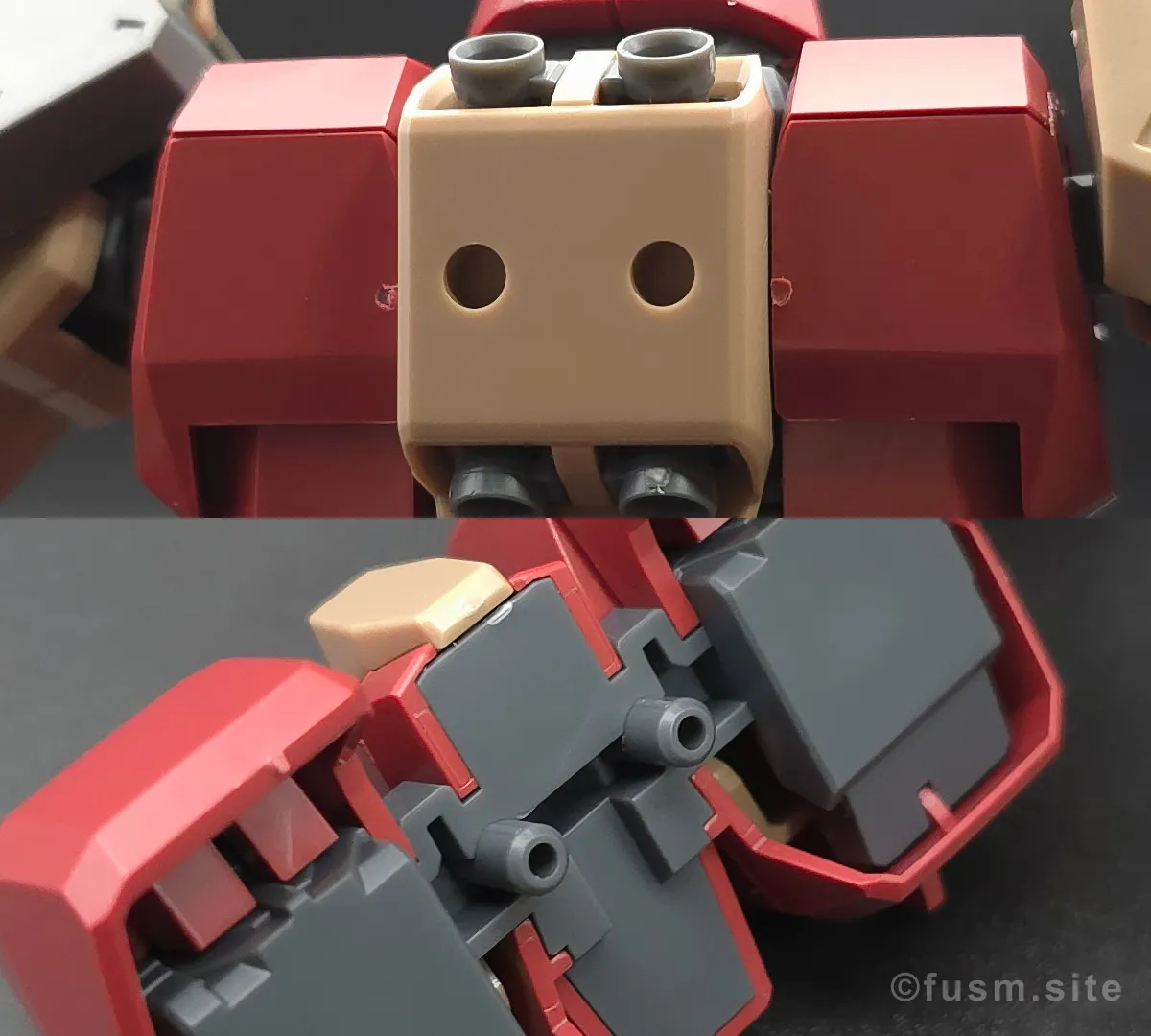 HG メッサーM01型 (ガウマン機) レビュー バックパックレビュー 02