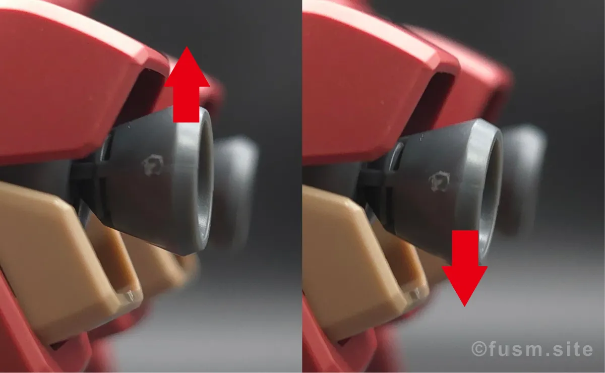 HG メッサーM01型 (ガウマン機) レビュー バックパックレビュー 可動域 01