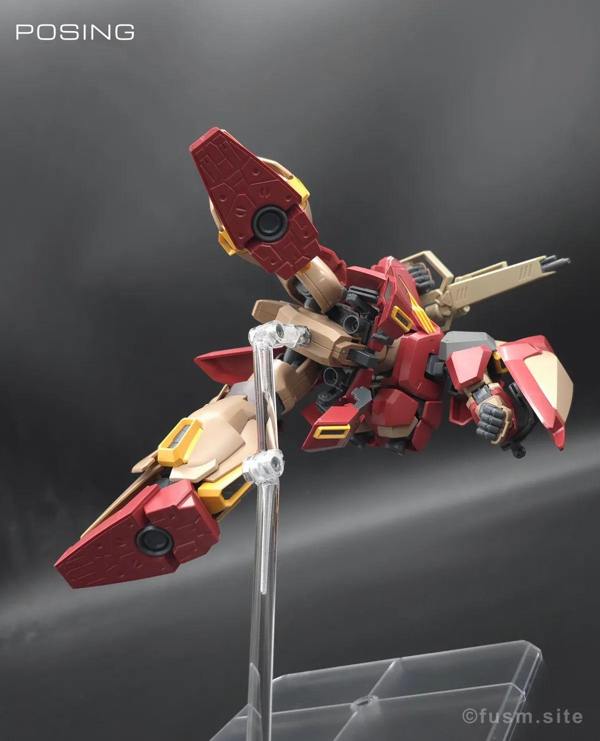 HG メッサーM01型 (ガウマン機) レビュー ポージング 20