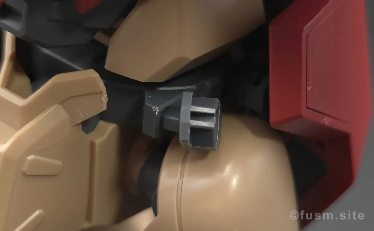 HG メッサーM01型 (ガウマン機) レビュー 耐久力が弱い箇所 01