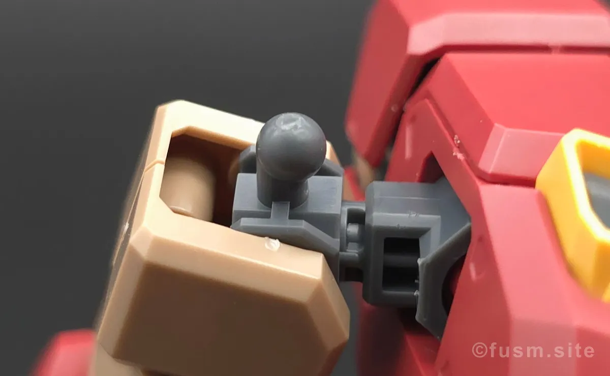 HG メッサーM01型 (ガウマン機) レビュー 耐久力が弱い箇所 02