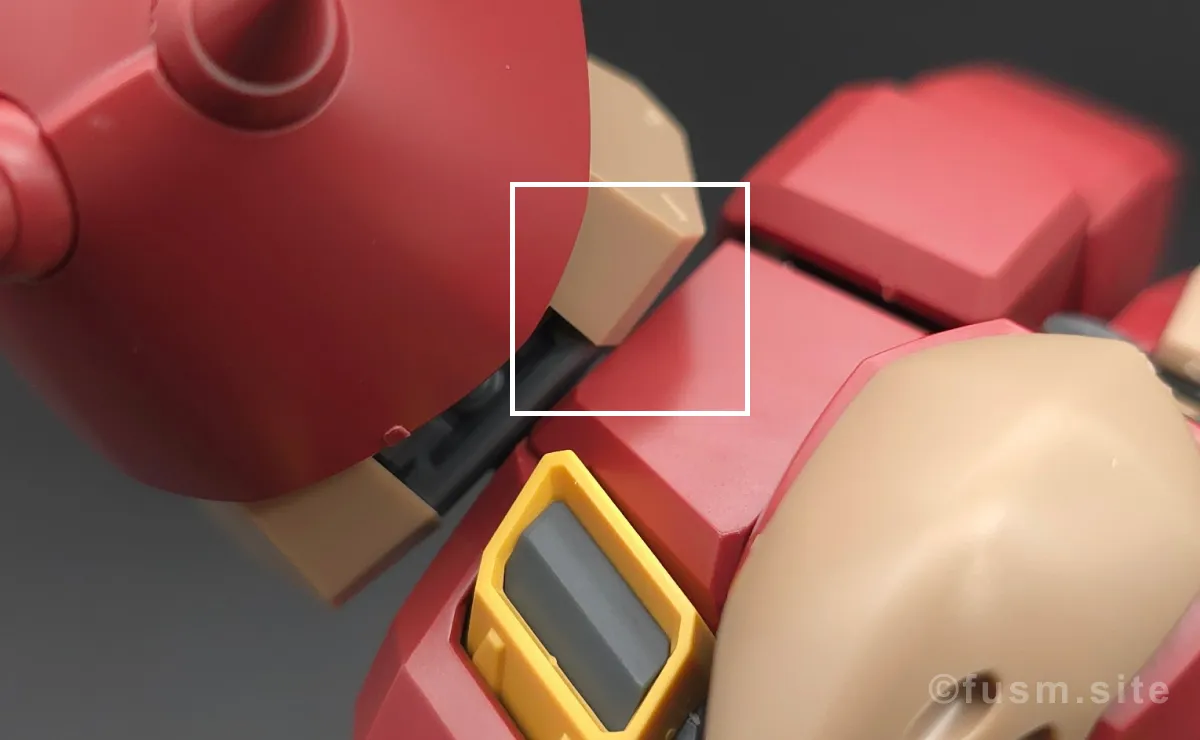 HG メッサーM01型 (ガウマン機) レビュー 耐久力が弱い箇所 03