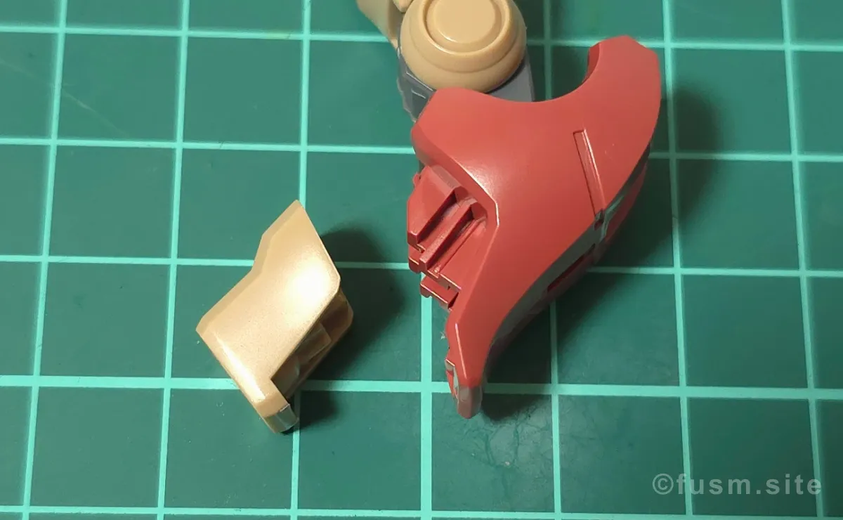 HG メッサーM01型 (ガウマン機) レビュー パーツ・構造・組み立て 03