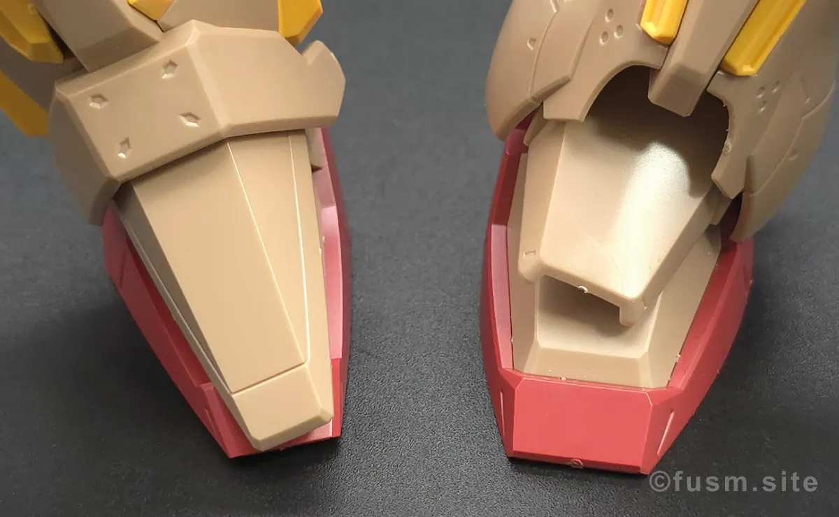HG メッサーM01型 (ガウマン機) レビュー 比較 11